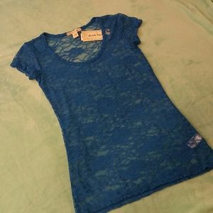 derek heart blue lace